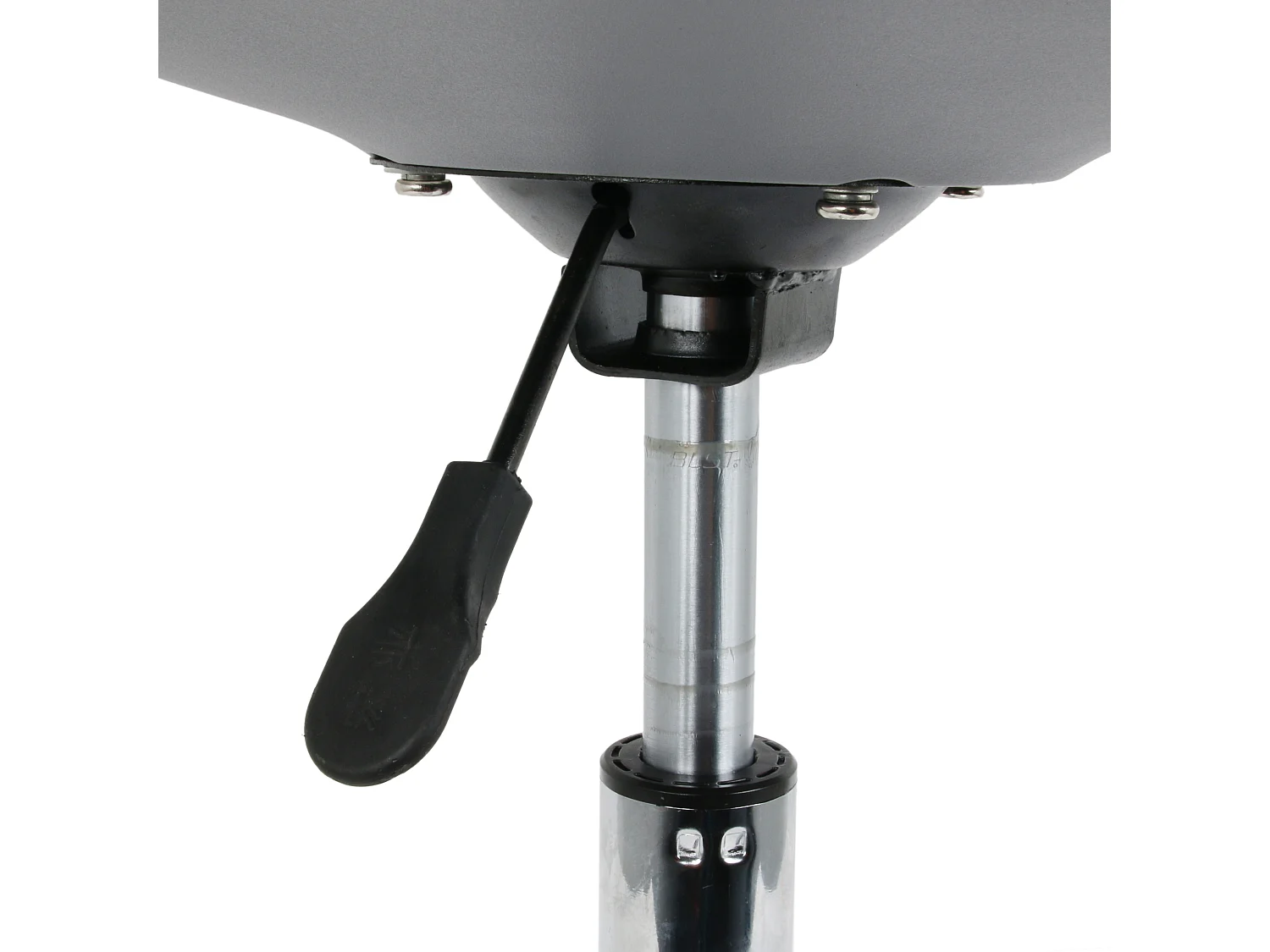 Chaise A Roulettes Kiruna Gris - Lot De 2 Gris