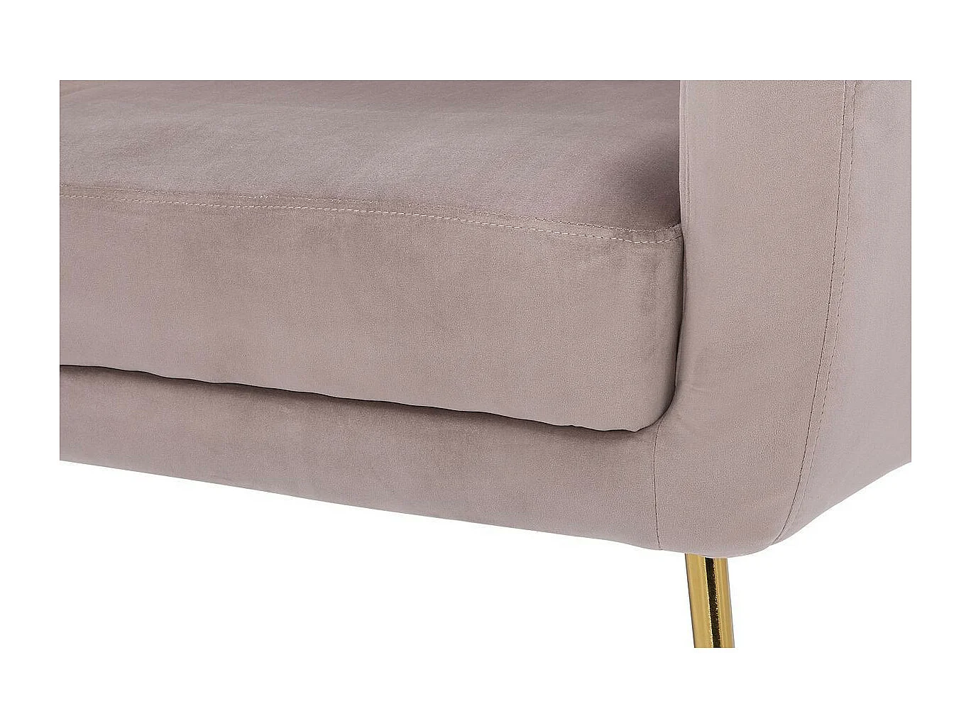 Fauteuil Design "Doreen" 88cm Taupe