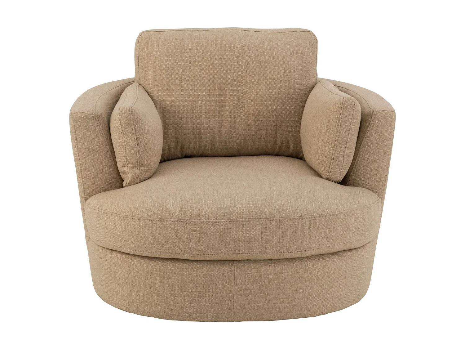 Fauteuil Pivotant "Swiv" 109cm Beige