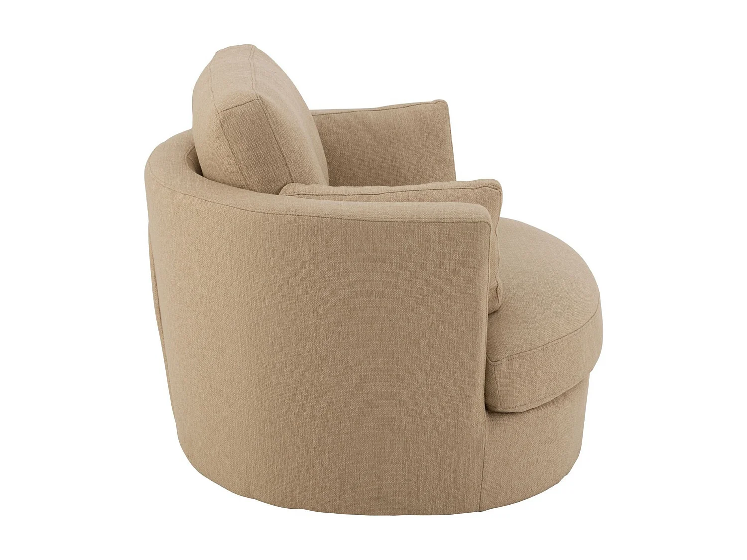 Fauteuil Pivotant "Swiv" 109cm Beige