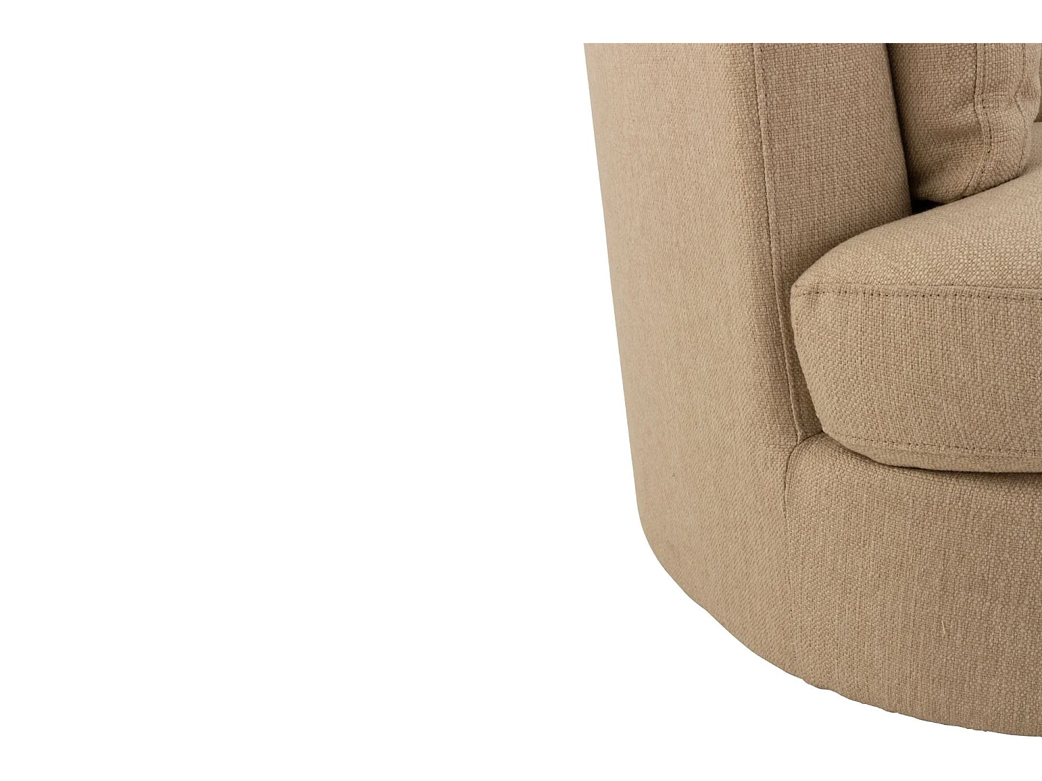 Fauteuil Pivotant "Swiv" 109cm Beige