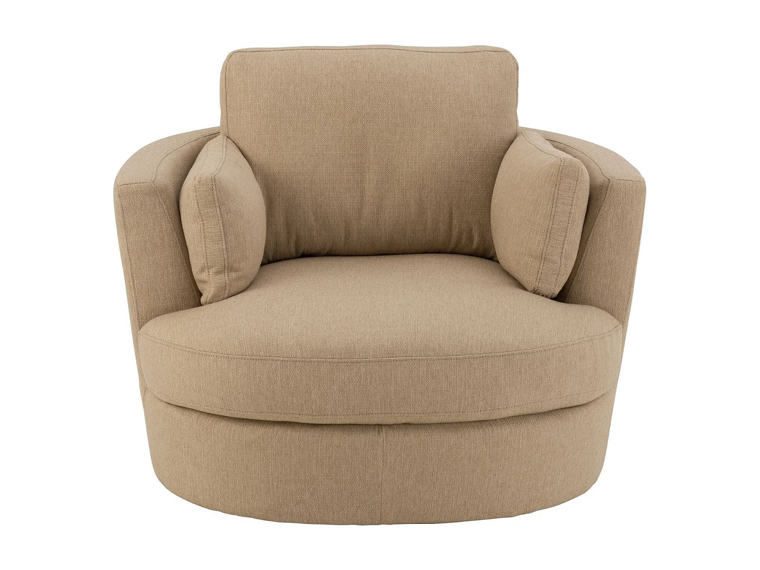 Fauteuil Pivotant "Swiv" 109cm Beige