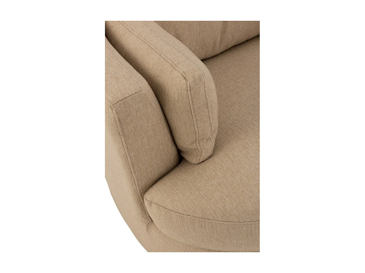 Fauteuil Pivotant "Swiv" 109cm Beige