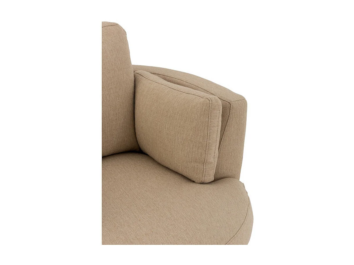 Fauteuil Pivotant "Swiv" 109cm Beige