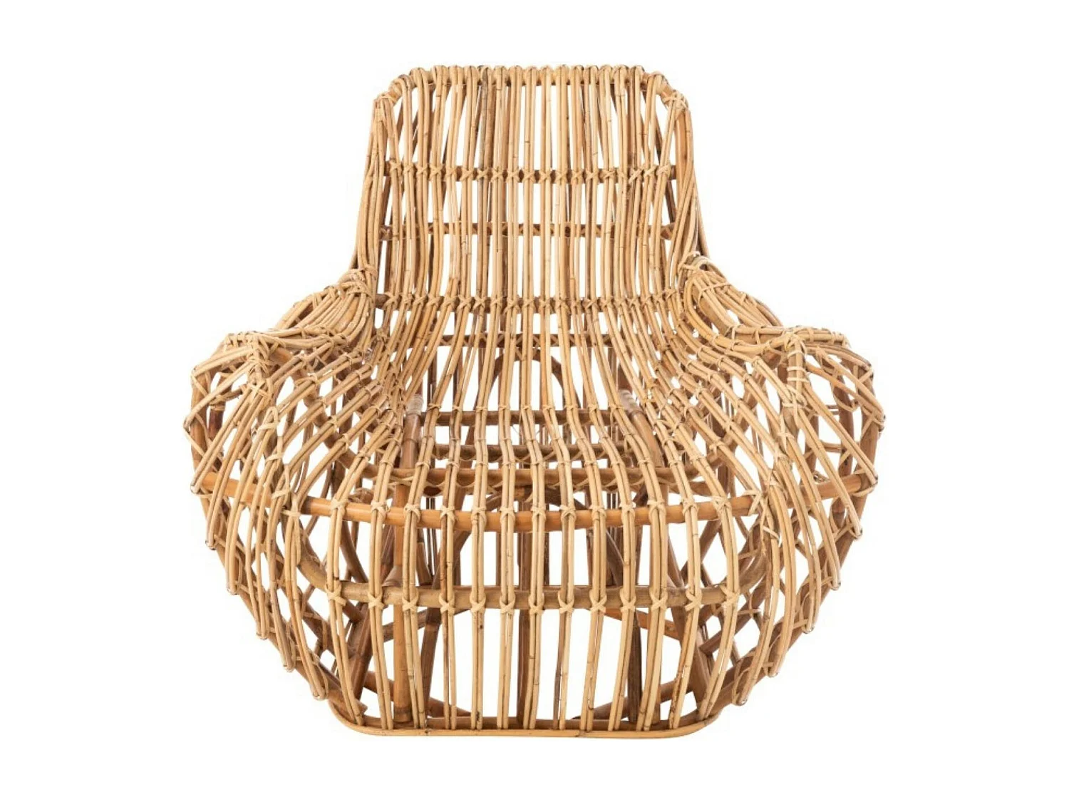 Fauteuil en Rotin Design "Ana" 100cm Naturel