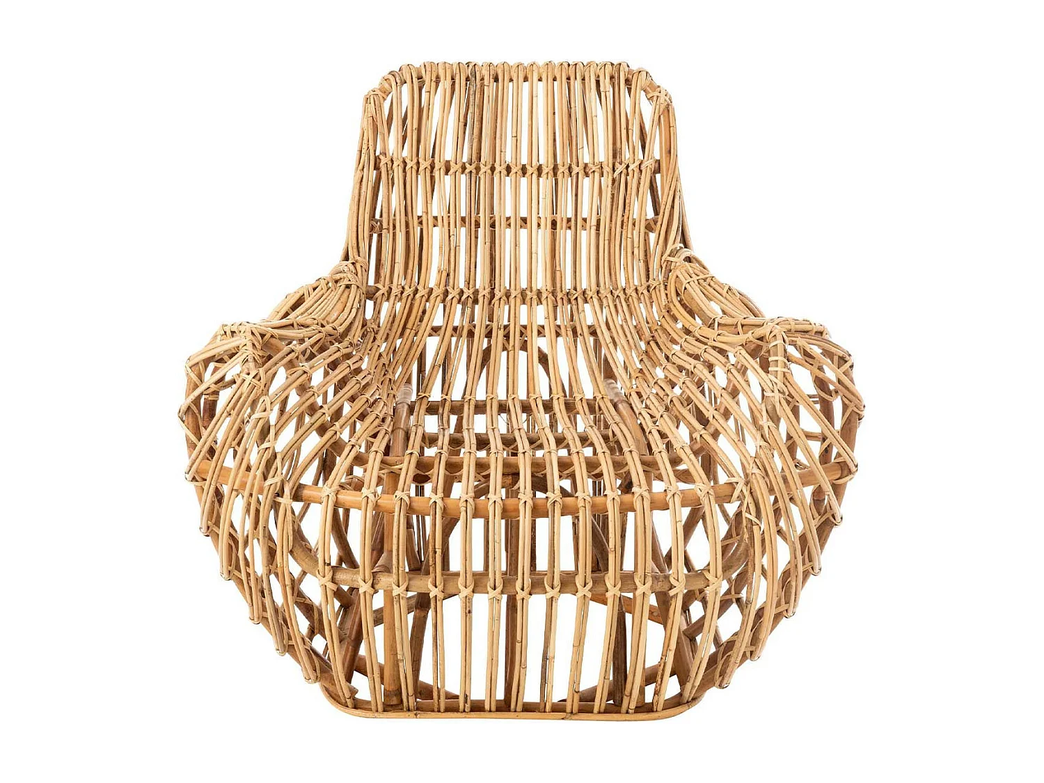 Fauteuil en Rotin Design "Ana" 100cm Naturel