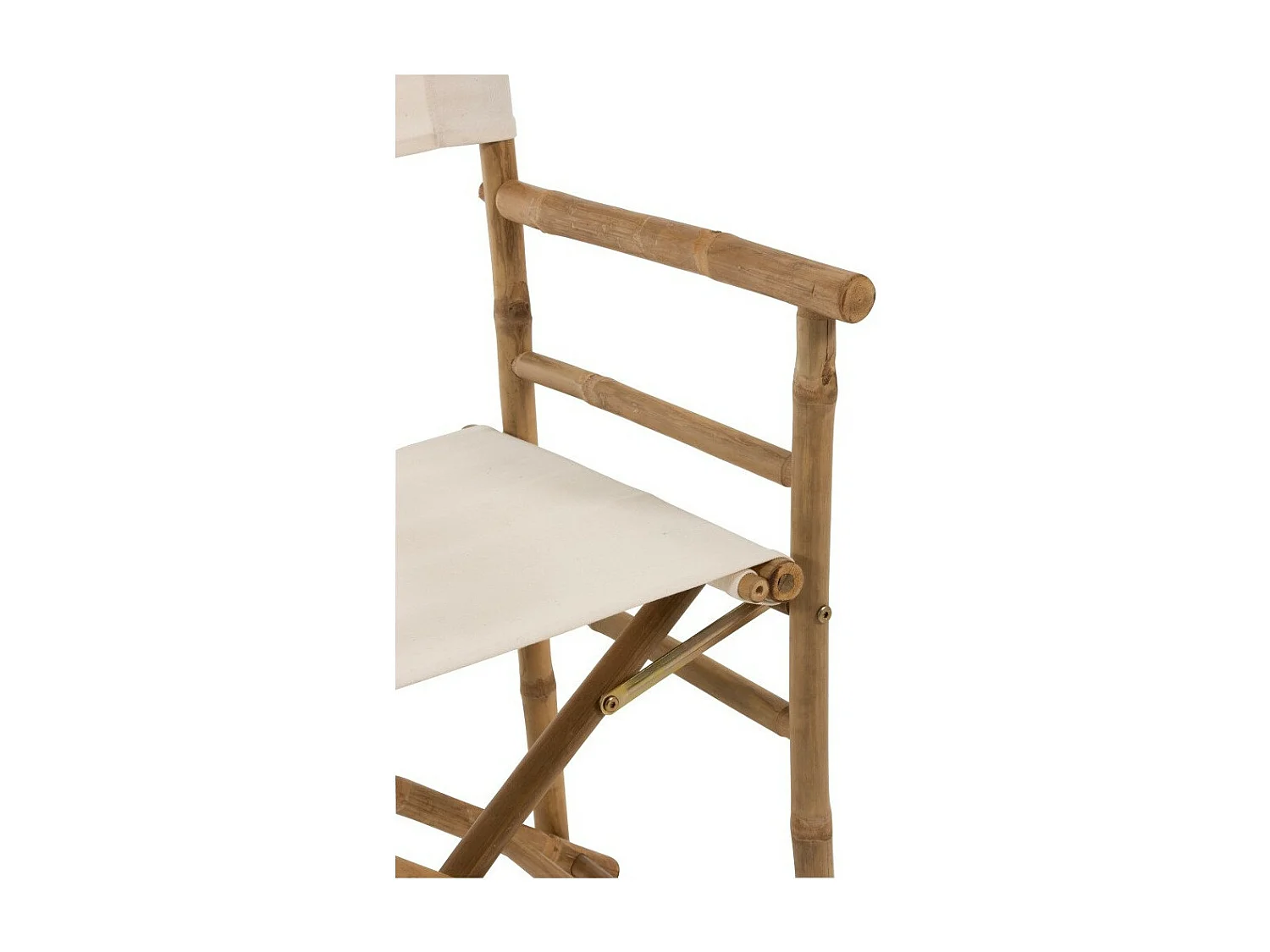 Fauteuil Pliable Design "Régisseur" 88cm Naturel