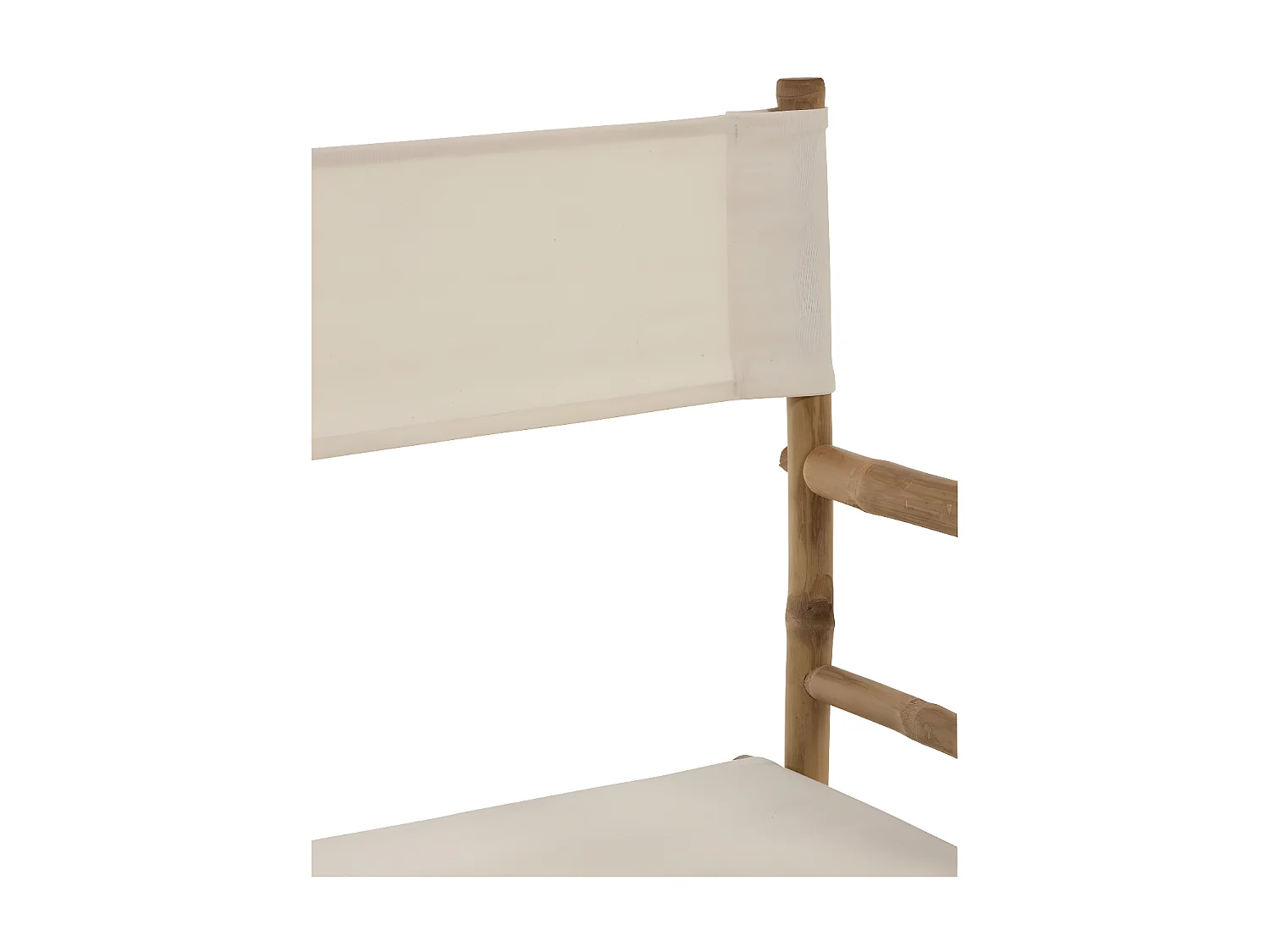 Fauteuil Pliable Design "Régisseur" 88cm Naturel