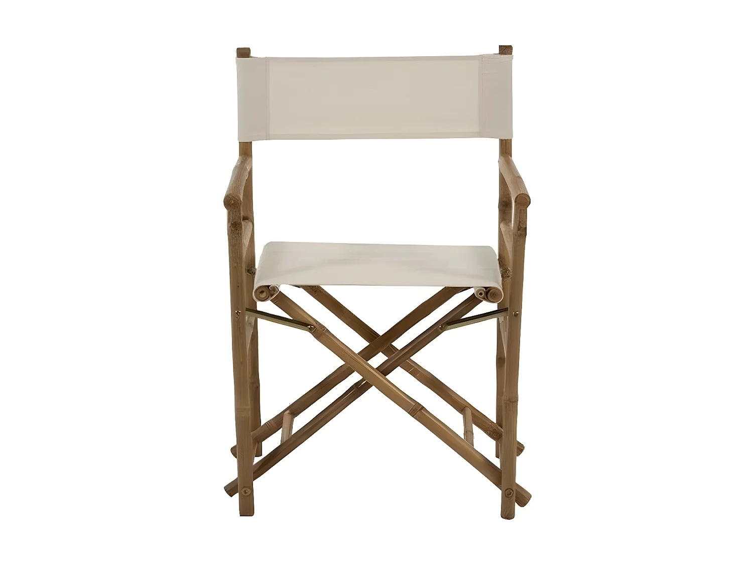 Fauteuil Pliable Design "Régisseur" 88cm Naturel