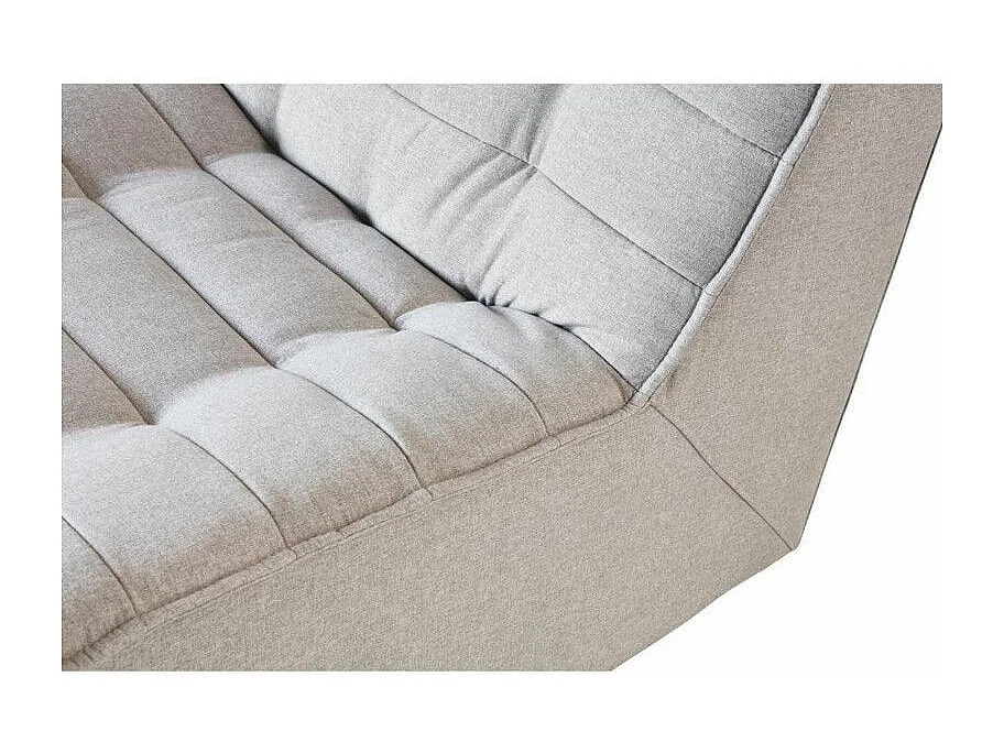 Fauteuil Design "Calima" 90cm Gris Clair