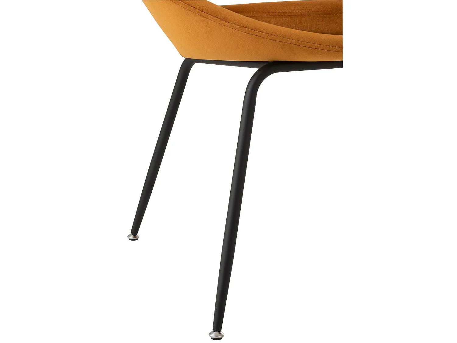 Fauteuil Design "Trouma" 78cm Ocre