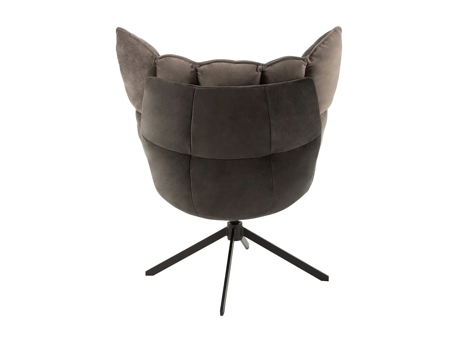 Fauteuil Design Avec Coussin "Relax" 92cm Gris
