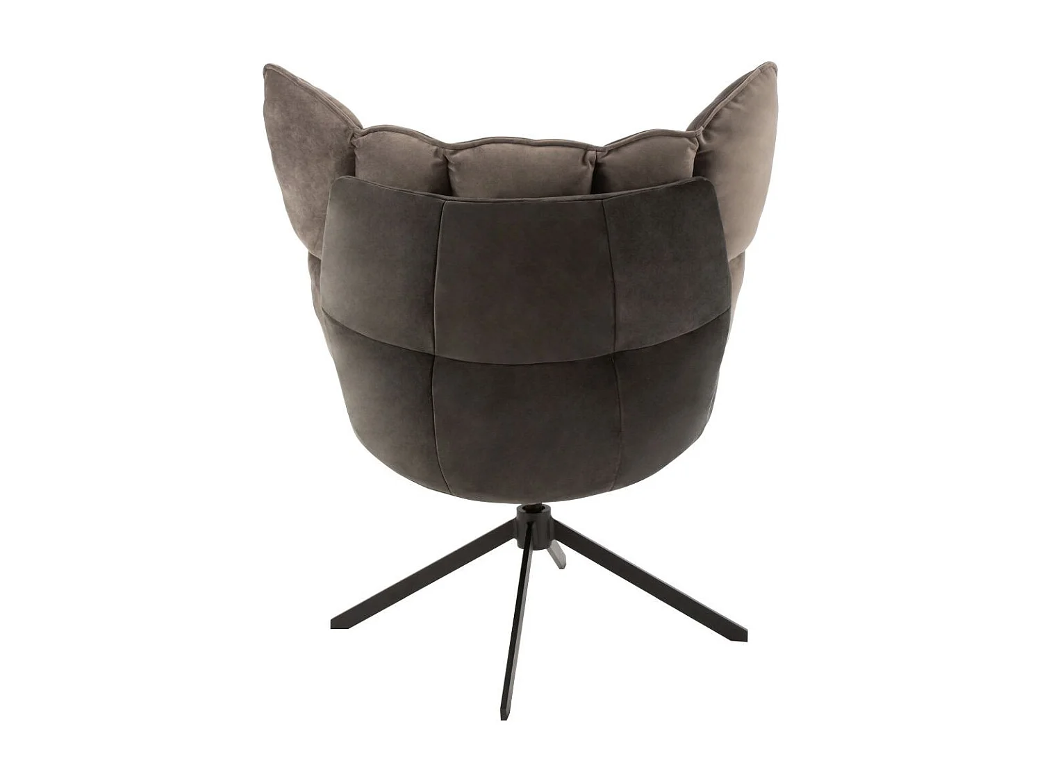 Fauteuil Design Avec Coussin "Relax" 92cm Gris
