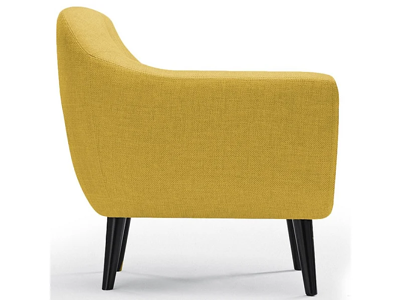 Fauteuil Design "Chestwick" 86cm Jaune