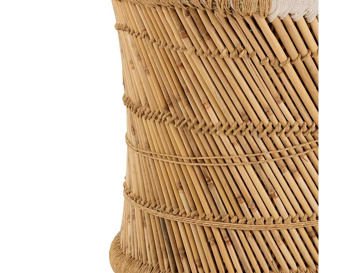 Fauteuil Design en Bambou "Smocla" 150cm Naturel