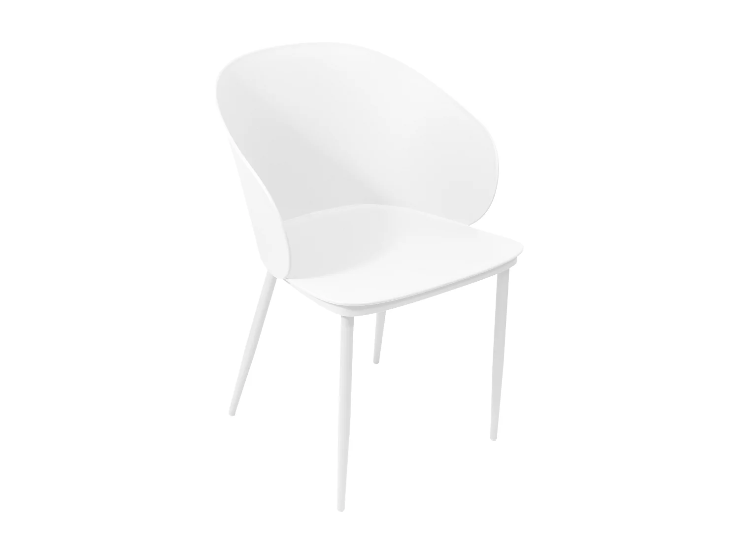 Fauteuil Alison Blanc - Lot De 4