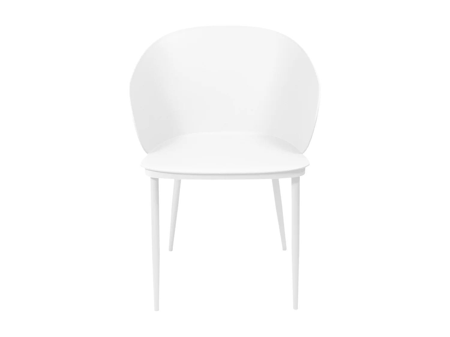 Fauteuil Alison Blanc - Lot De 4