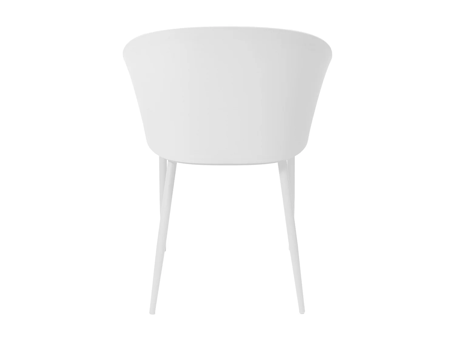 Fauteuil Alison Blanc - Lot De 4