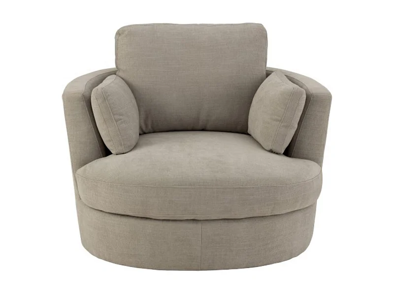 Fauteuil Pivotant "Swiv" 109cm Gris
