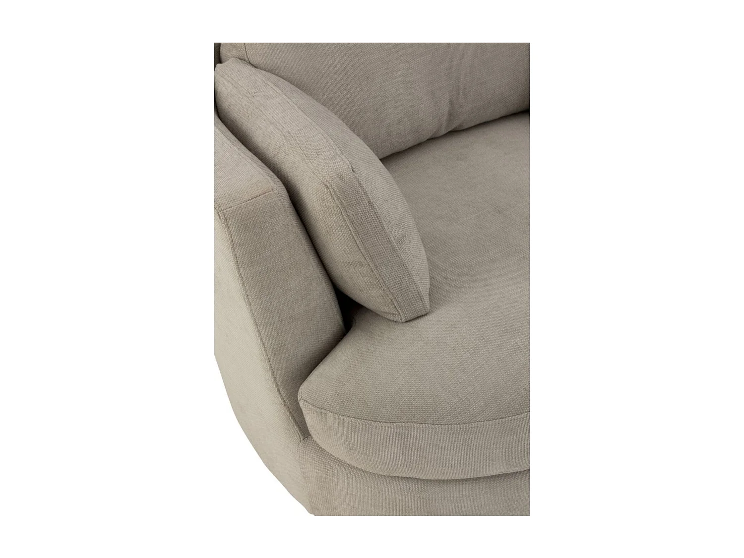 Fauteuil Pivotant "Swiv" 109cm Gris