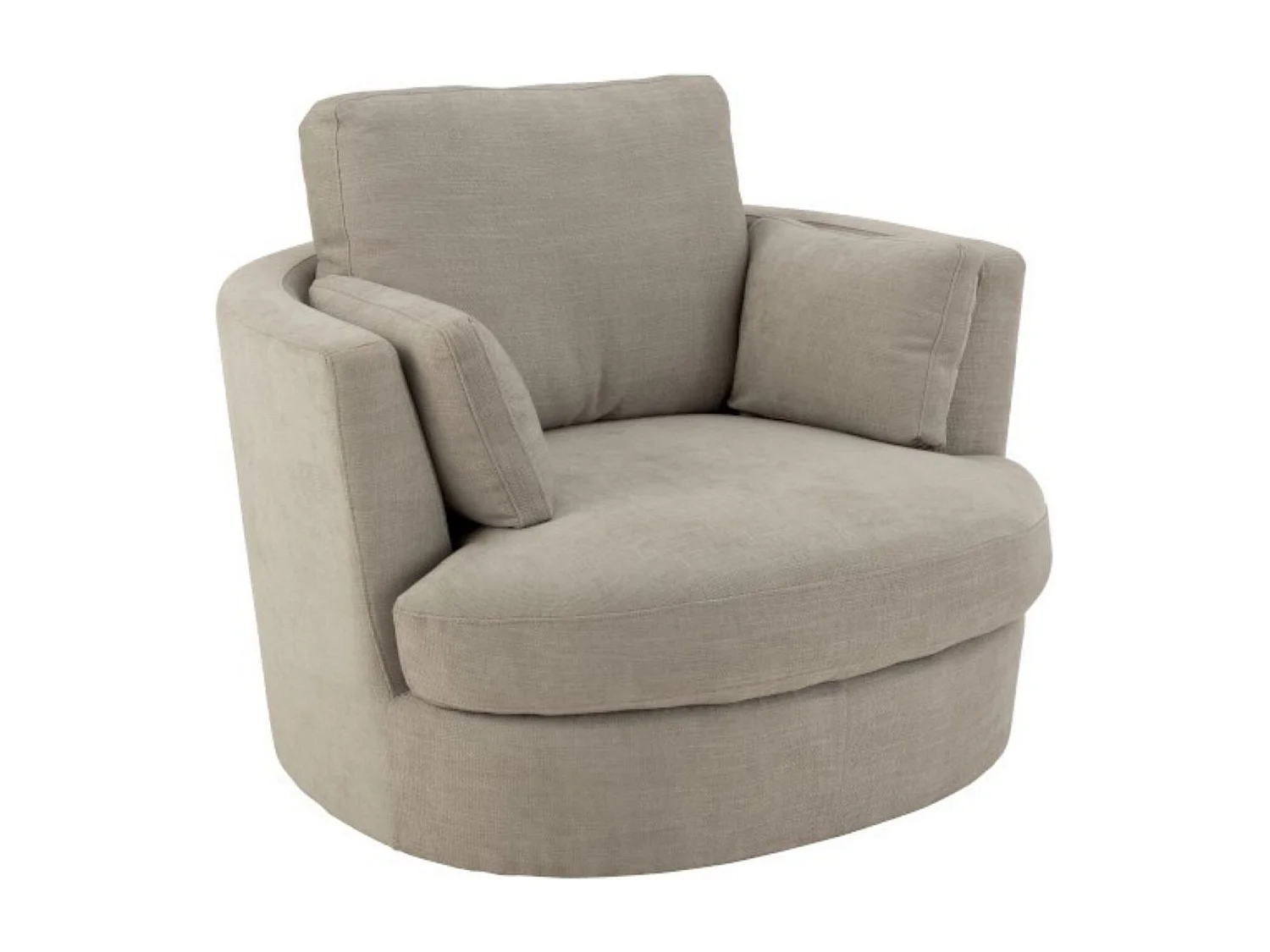 Fauteuil Pivotant "Swiv" 109cm Gris