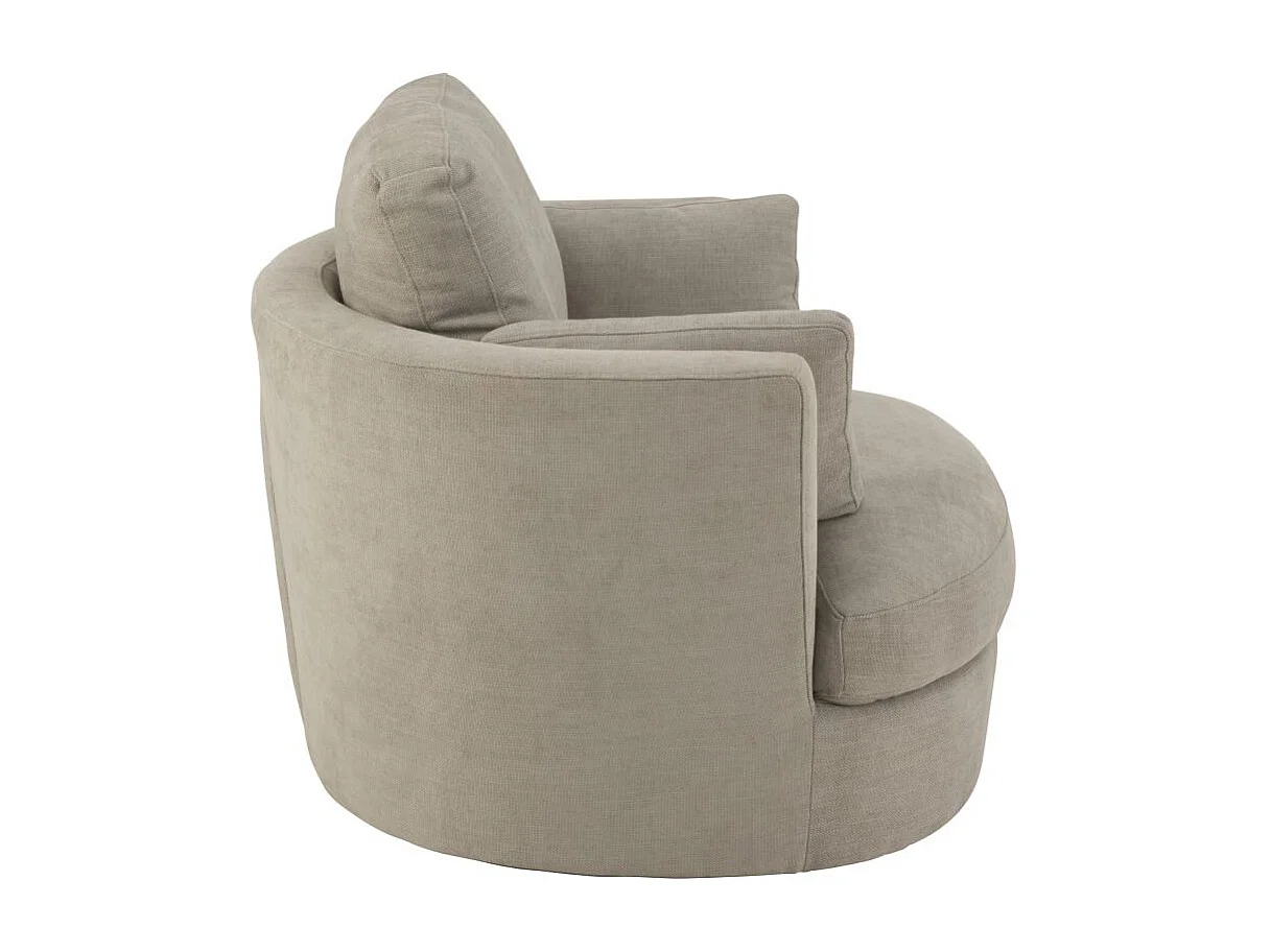 Fauteuil Pivotant "Swiv" 109cm Gris