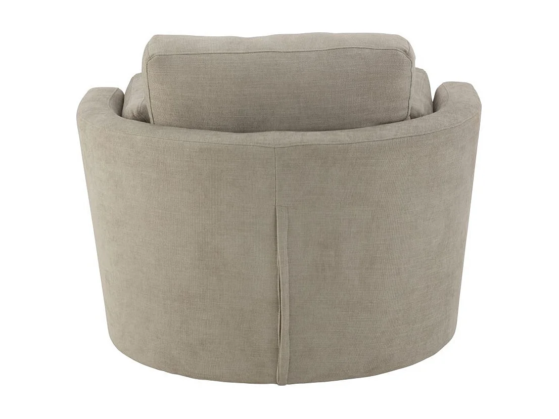 Fauteuil Pivotant "Swiv" 109cm Gris