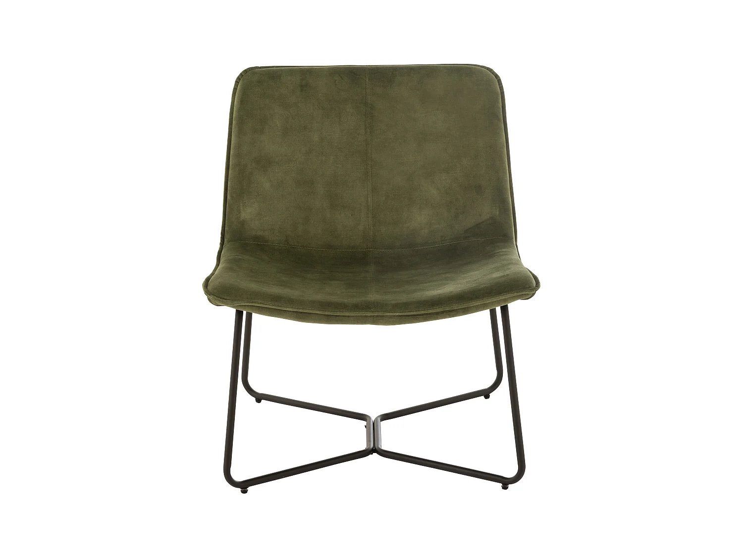 Fauteuil Lounge Design "Isabel" 76cm Vert