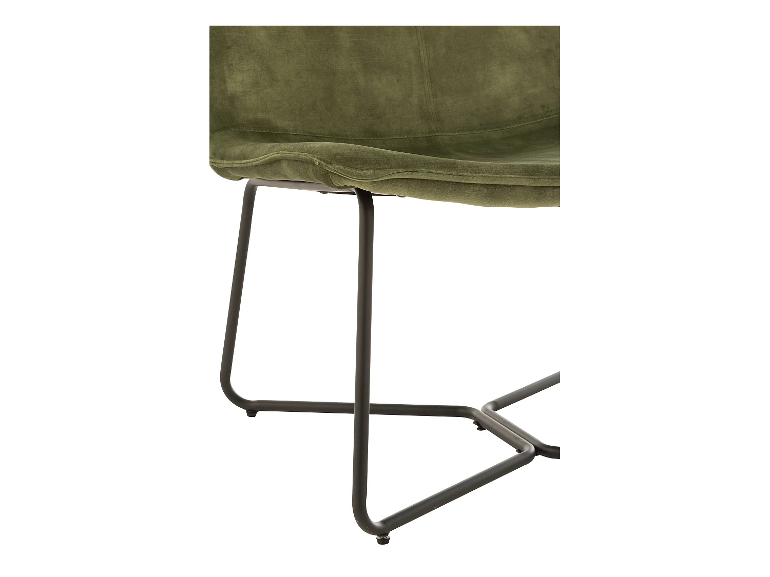 Fauteuil Lounge Design "Isabel" 76cm Vert