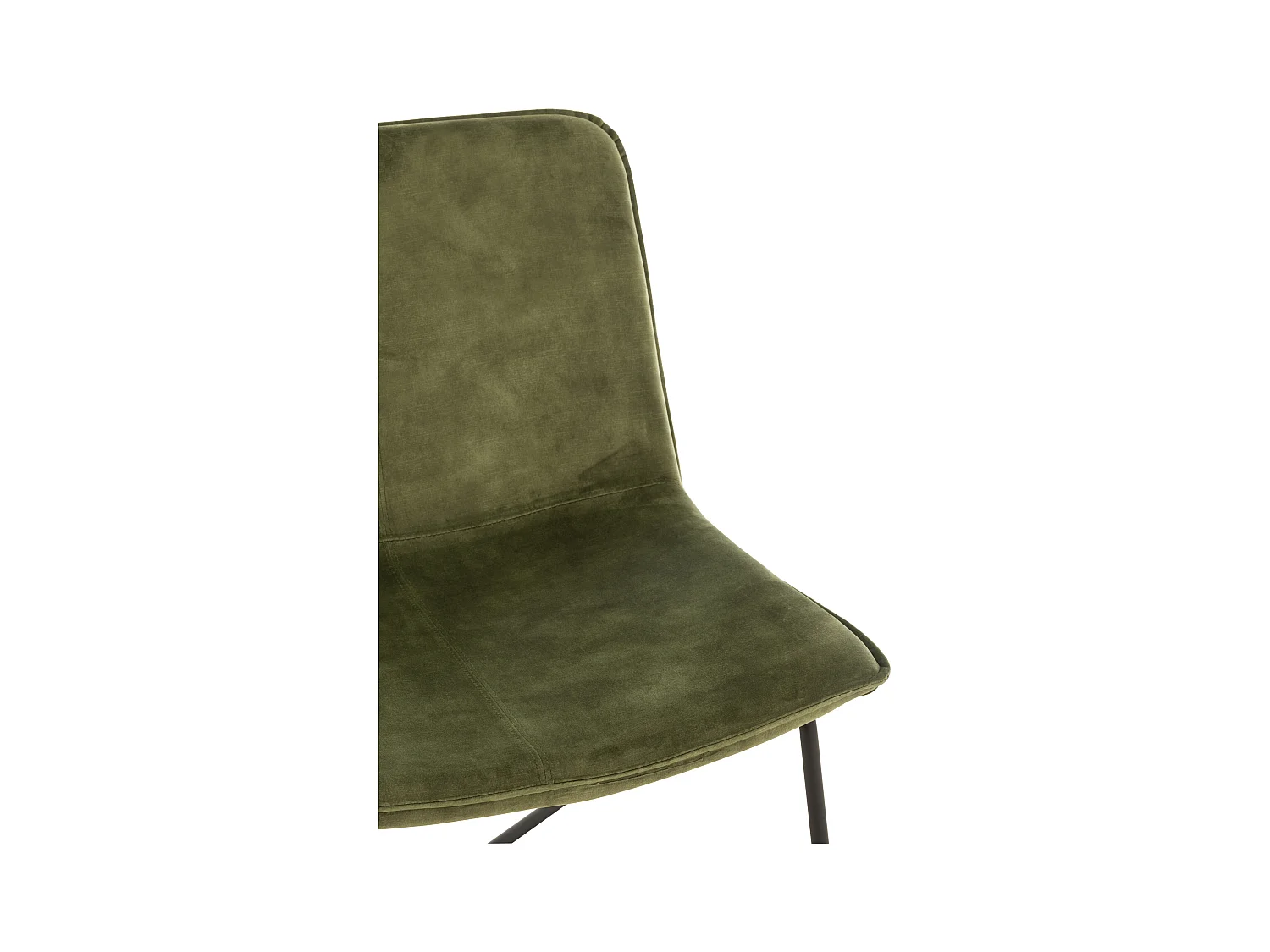 Fauteuil Lounge Design "Isabel" 76cm Vert