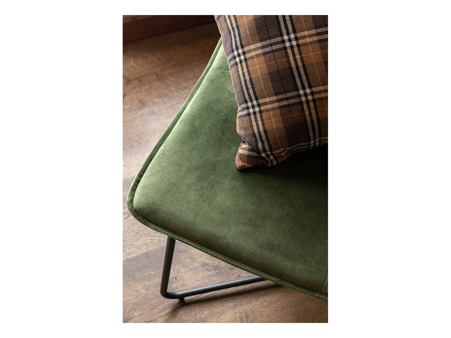 Fauteuil Lounge Design "Isabel" 76cm Vert
