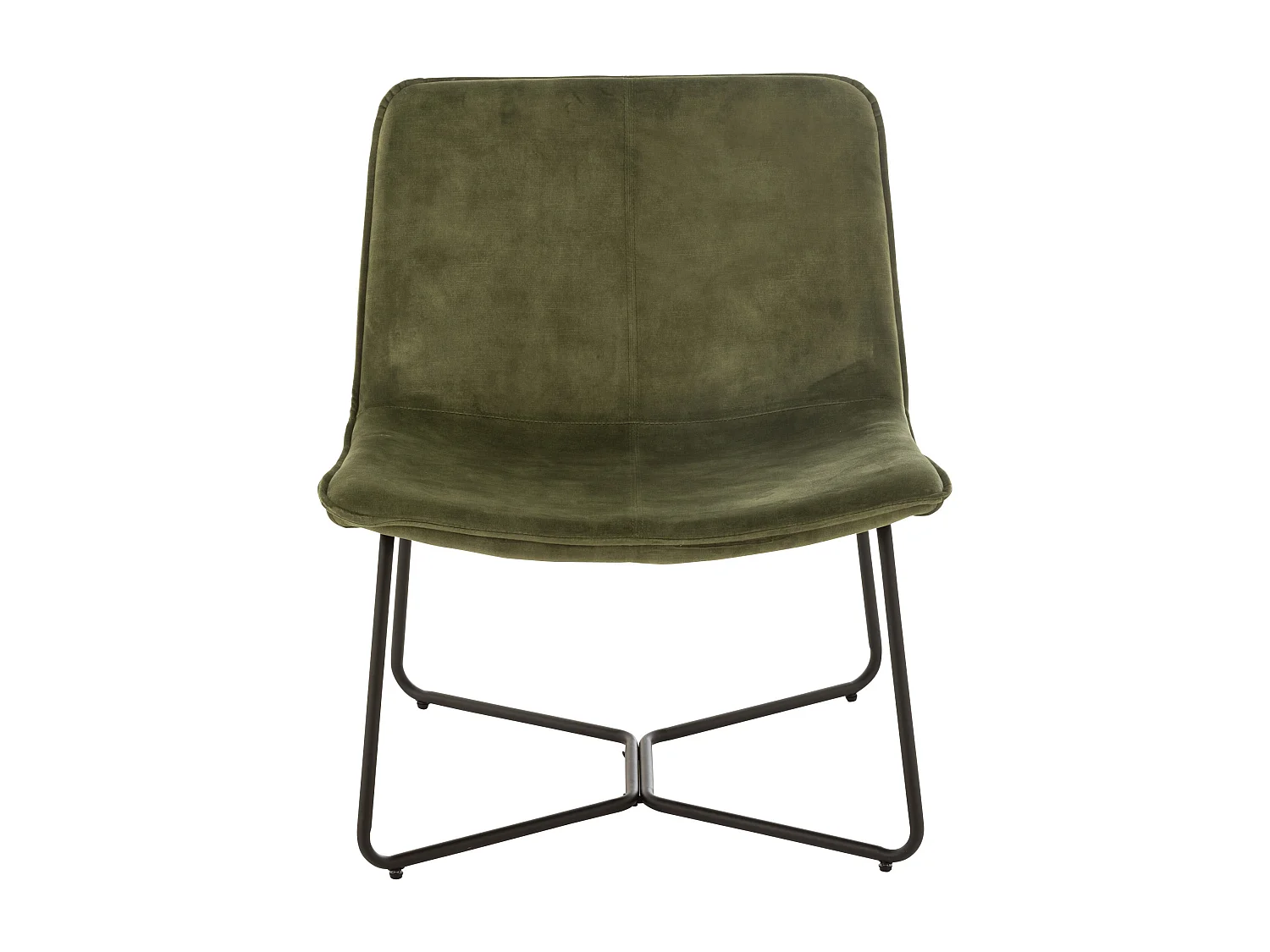 Fauteuil Lounge Design "Isabel" 76cm Vert