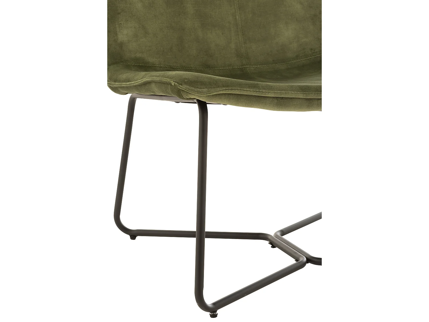 Fauteuil Lounge Design "Isabel" 76cm Vert