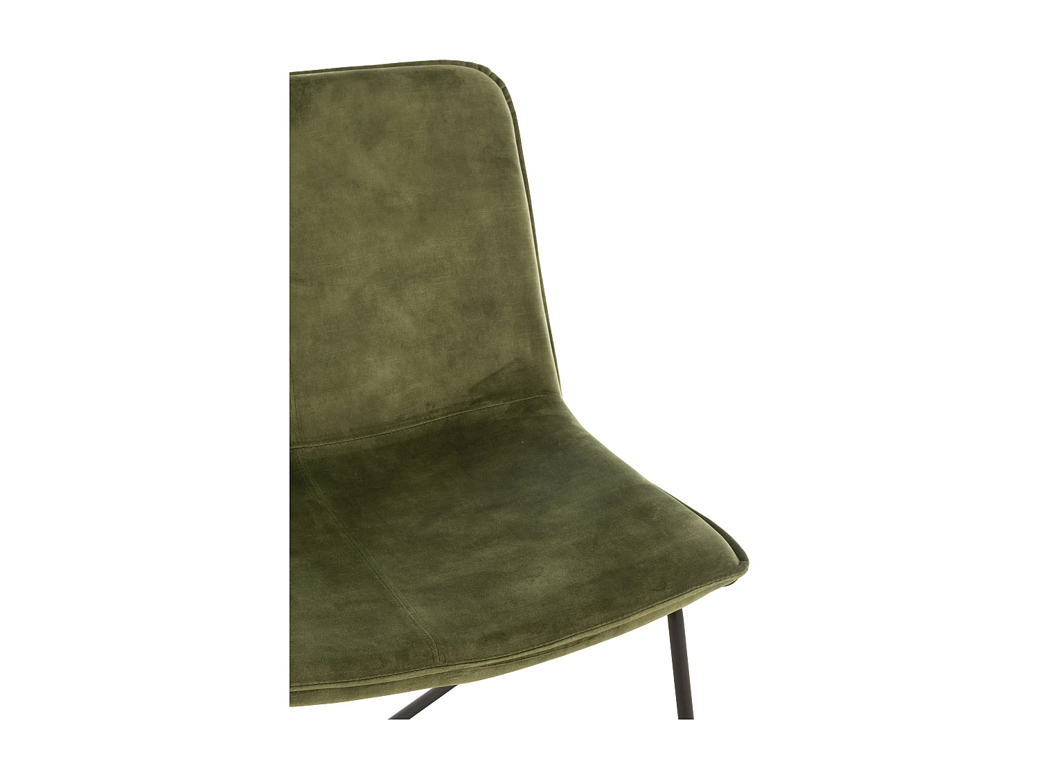 Fauteuil Lounge Design "Isabel" 76cm Vert