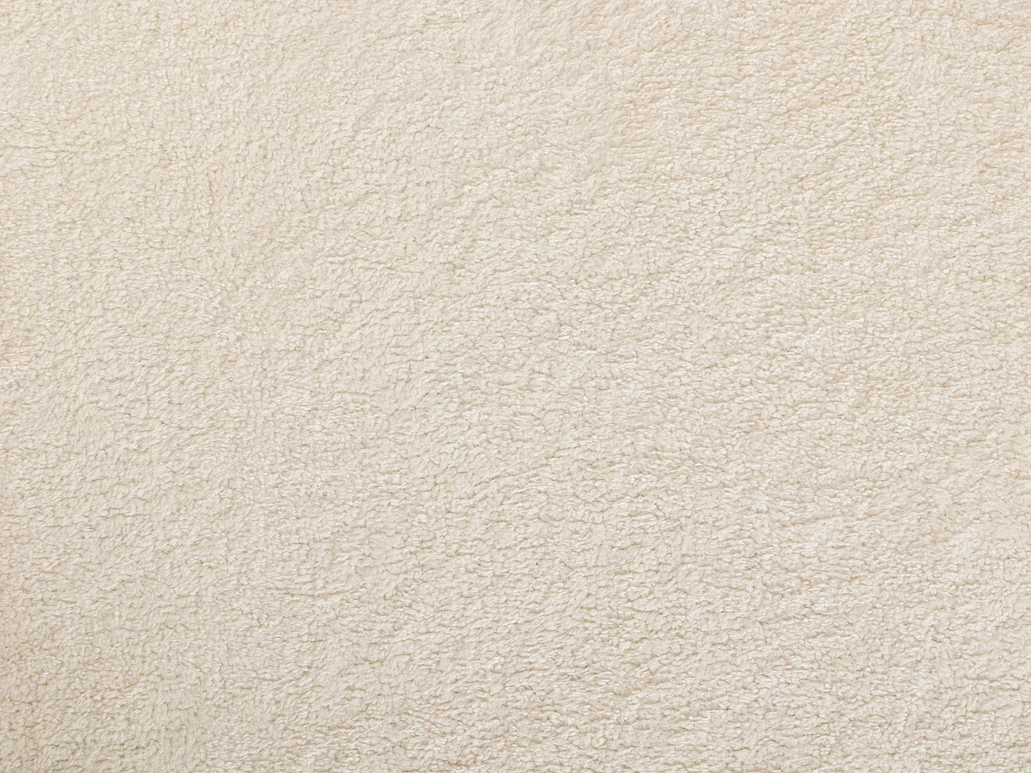 Chaise en tissu bouclette et métal doré - Blanc - BURBAN