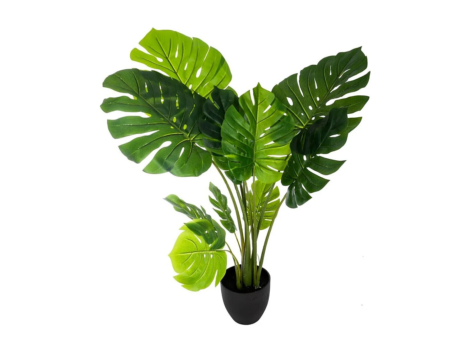 Plante Artificielle en Pot "Philodendron" 110cm Vert