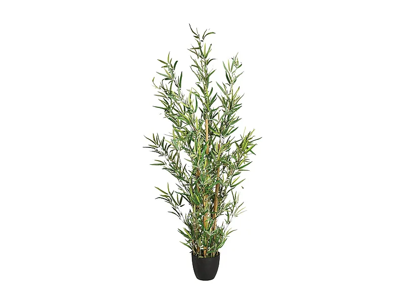 Plante Artificielle "Bambou" 126cm Vert