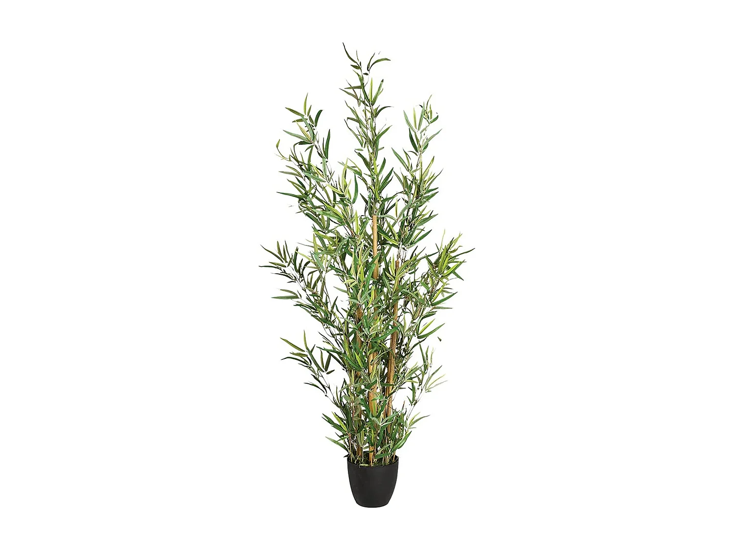 Plante Artificielle "Bambou" 126cm Vert