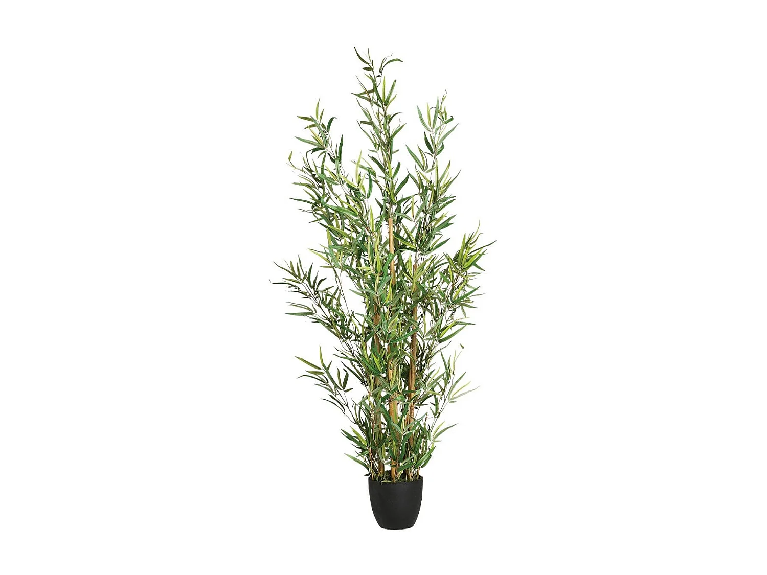 Plante Artificielle "Bambou" 126cm Vert