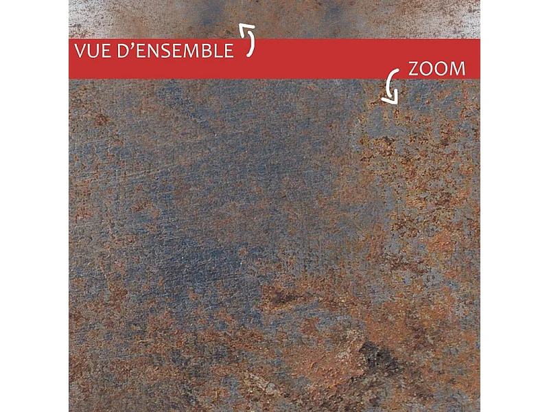 Plinthes PVC adhésives décoratives pour sol - Lot de 10 - 100x8 cm (10m) Marron - Full Metal industriel