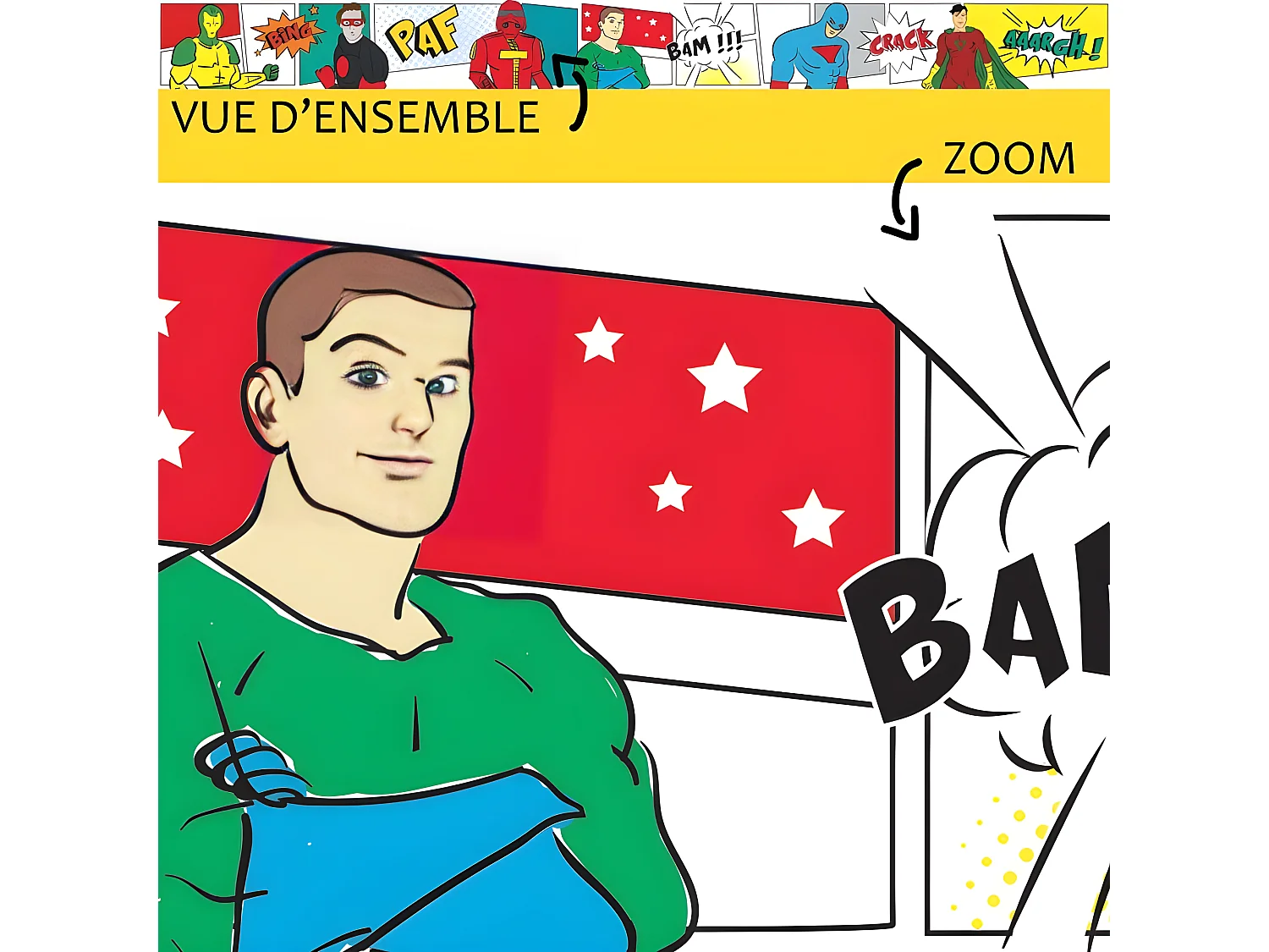 Plinthe PVC lot de 10 L100xH. 8cm - Super héros - PVC