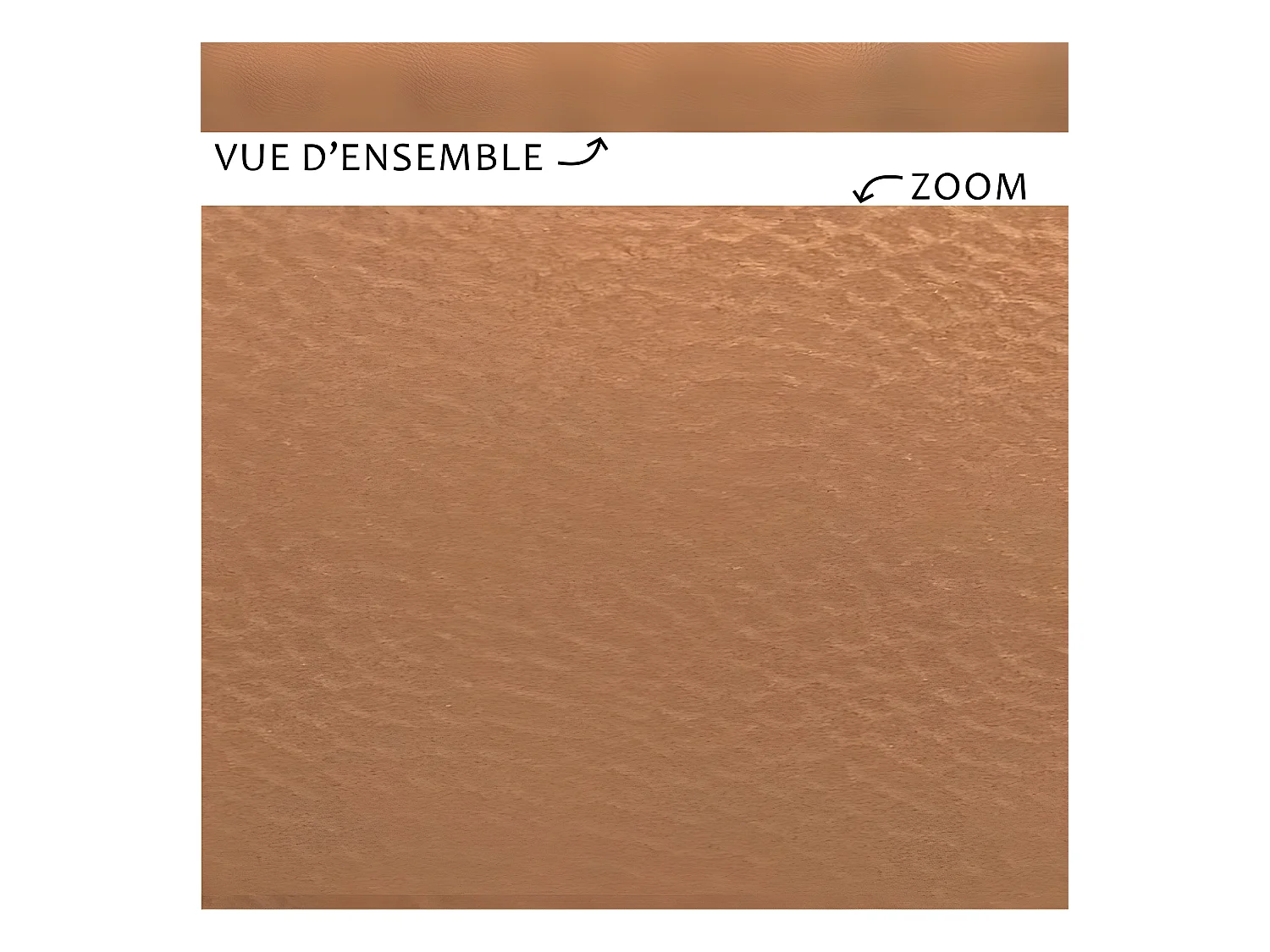 Plinthe PVC lot de 25 L200xH. 8cm - Cuivre Martelé - PVC
