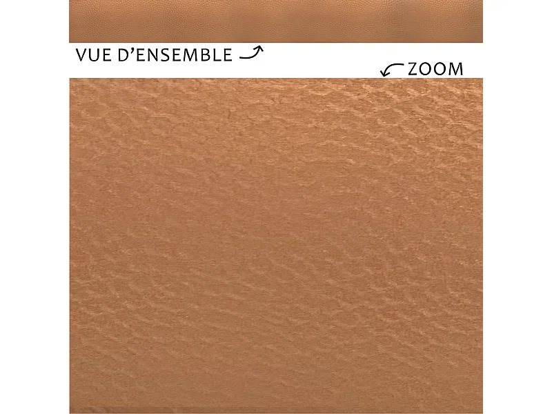 Plinthes PVC adhésives décoratives pour sol - Lot de 10 - 100x8 cm (10m) Marron - Cuivre Martelé