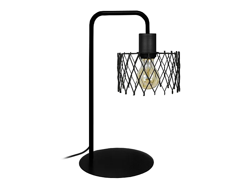 Candeeiro de pé para leitura TOSEL ASTER metal arqueado cinza D42 x  H157  cm