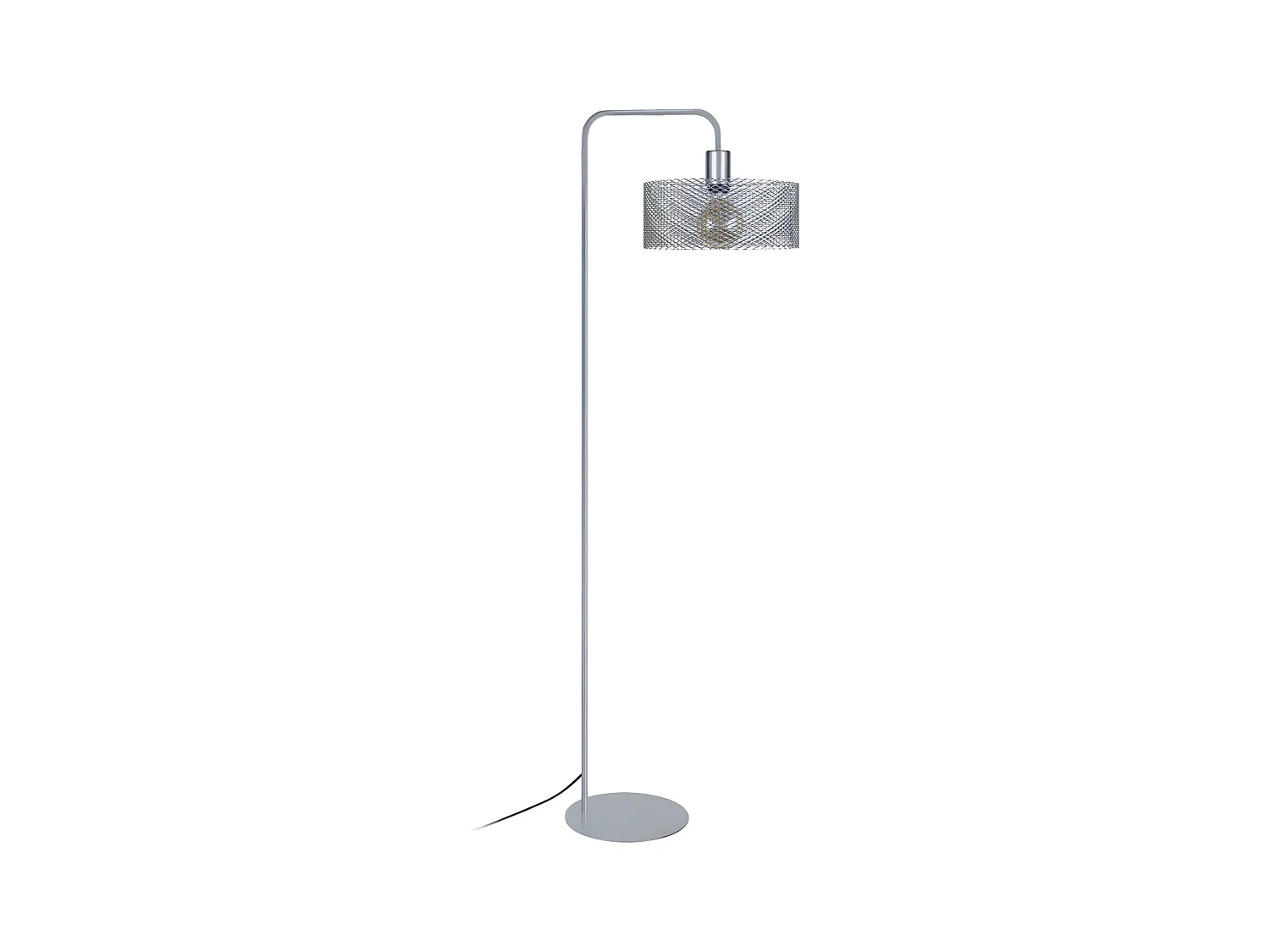 Lampadaire de Bureau TOSEL ,métal,Aluminium,H157xD30x P42 cm