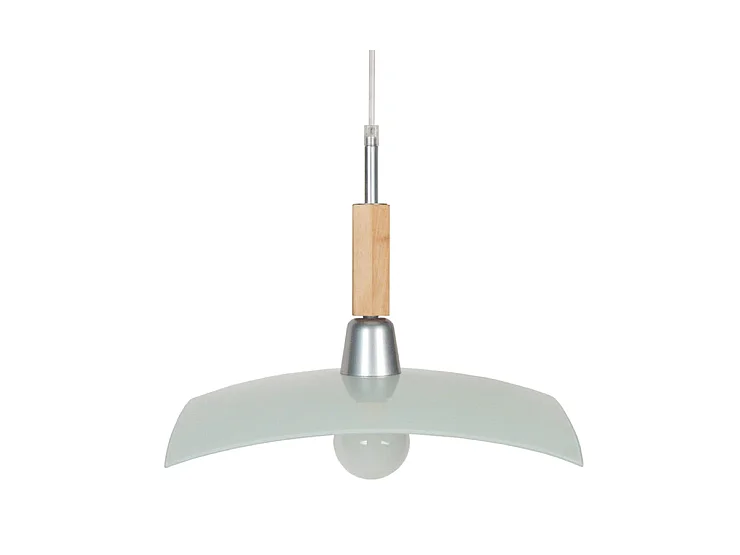 YMIR - Suspension carré bois naturel