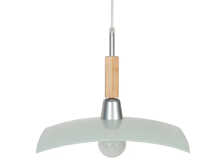 YMIR - Suspension carré bois naturel