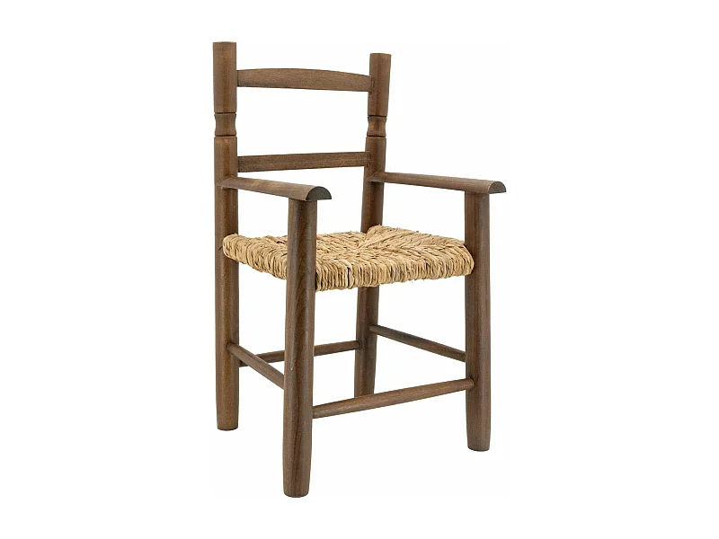 Fauteuil enfant en bois de hêtre Marron