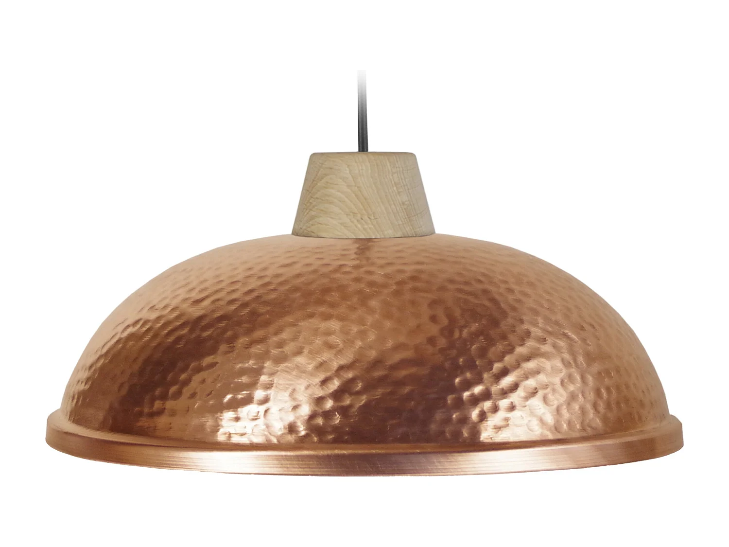 Suspension TOSEL ,métal,naturel, H70xD31xP 31cm