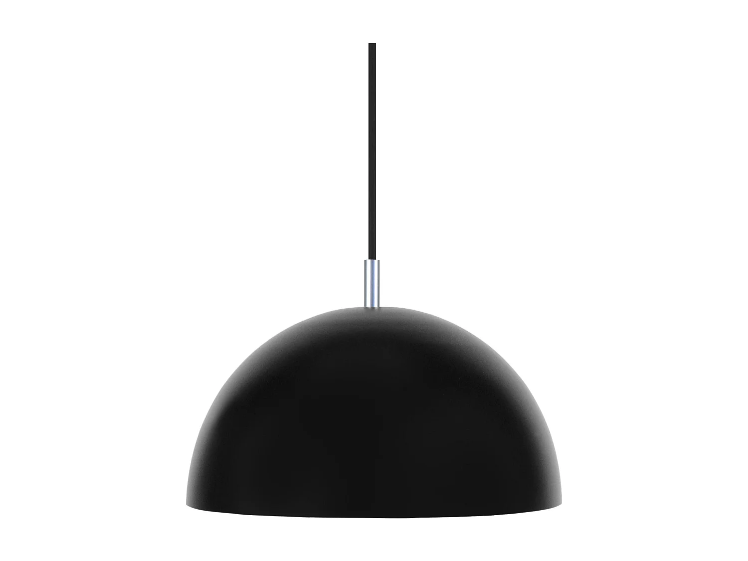 Suspensión  TOSEL ,metal,Negro ,A70xD44xP 44cm